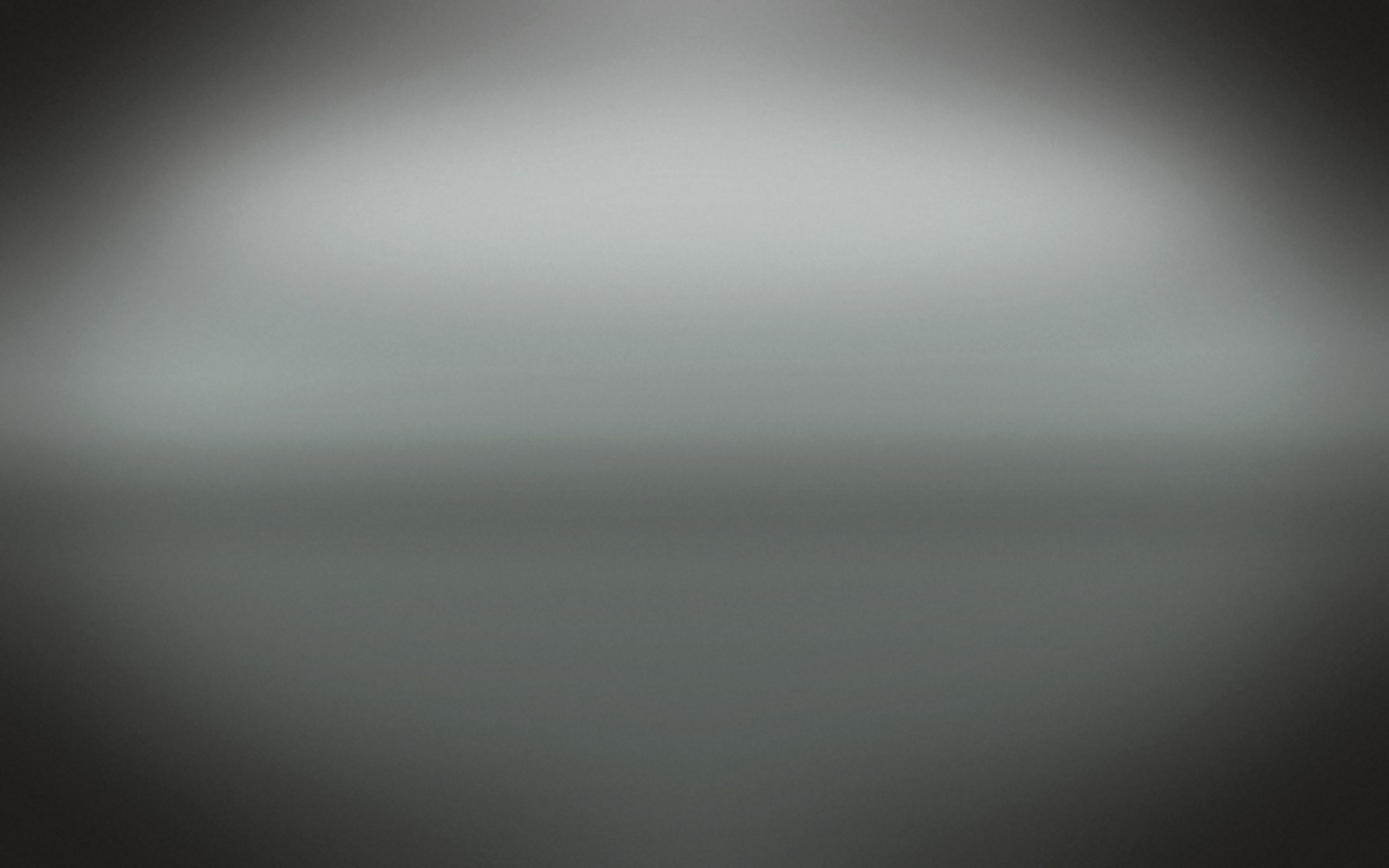 Abstract cool landscape suggesting a fog line