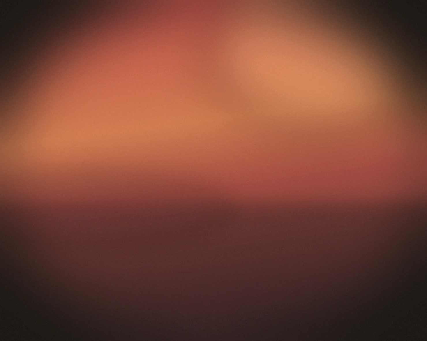 Abstract place study in warm late light